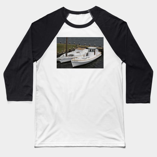 Boats Baseball T-Shirt by thadz